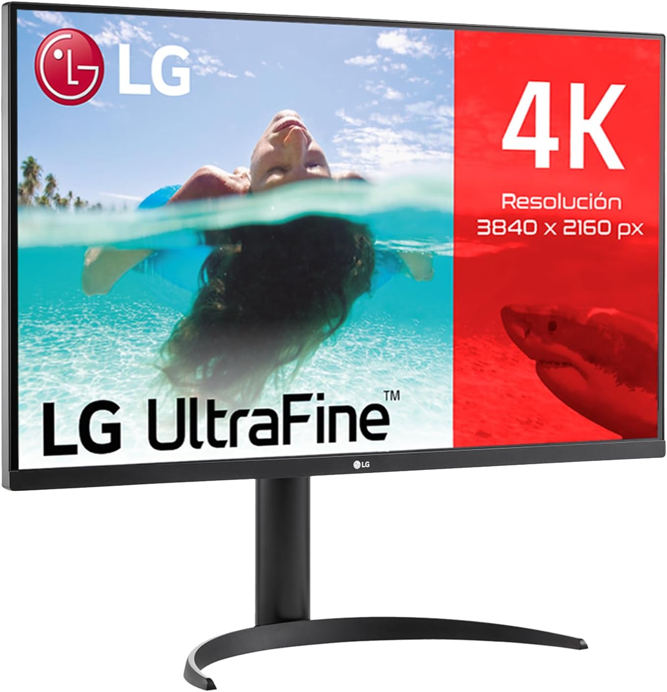 LG 32UR550-B – Monitor UHD, 32 Pulgadas, 16:9, 3840×2160, HDMIx1, AMD FreeSync, Clasificación F, 4 ms, Altura Regulable, Negro